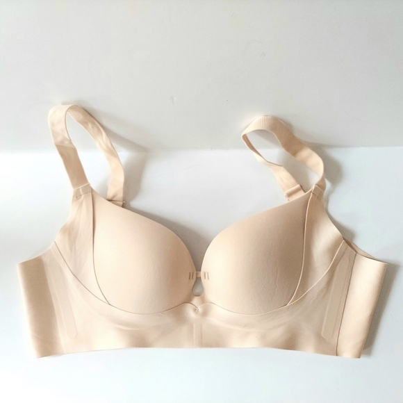 None Other - Seamless Nude T-Shirt Bra with Light Support